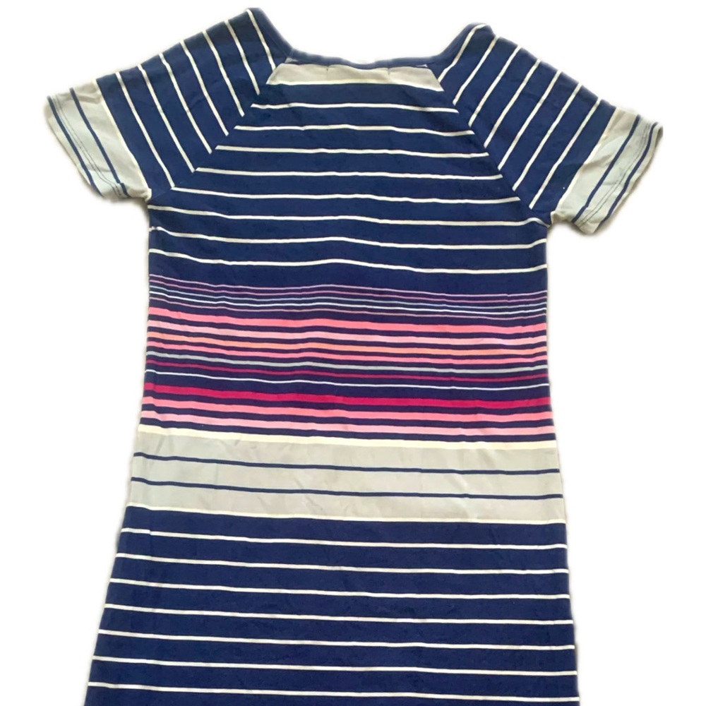 Buttercup Striped Polyester Summer Dress